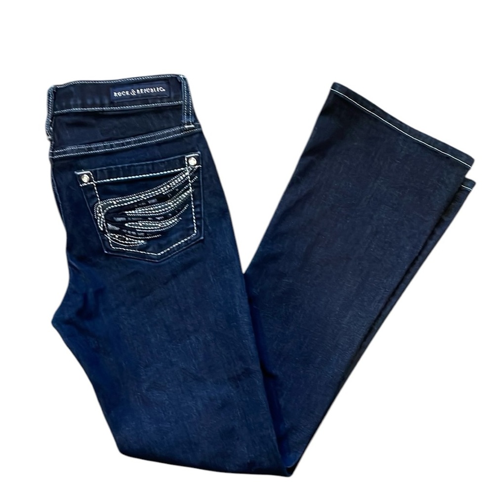 Rock & Republic‎ Kasandra Bootcut Blue Denim Jeans
